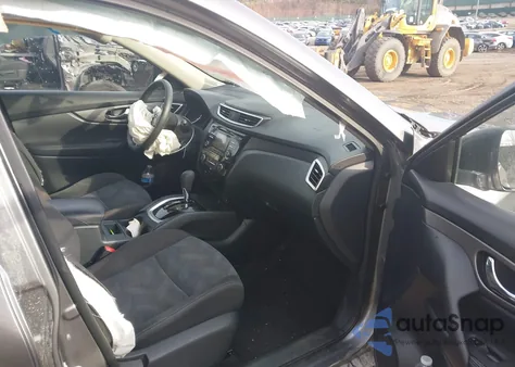 2016 Nissan Rogue S из США, поврежденный, VIN KNMAT2MV6GP616803